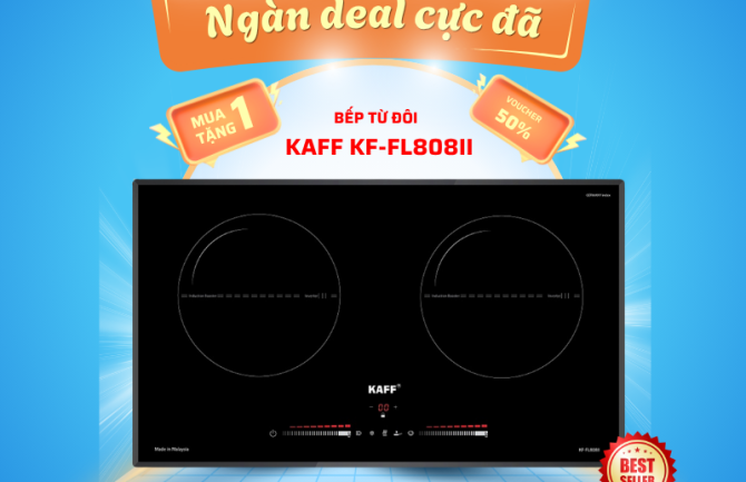 Bếp từ đôi KF-FL808II